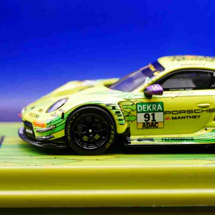Tarmac Works Model Cars Porsche 911 GT3 R DTM Champion 2023 Thomas Preining