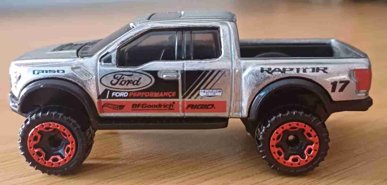 Hot Wheels Ford F150 Raptor
