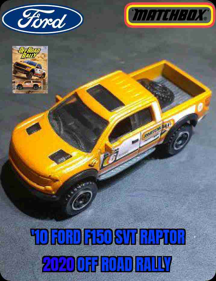 Matchbox Ford F150 SVT Raptor