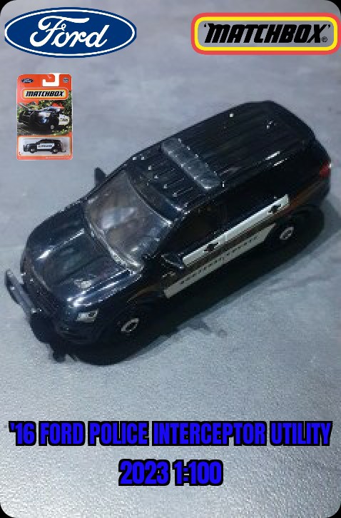 Matchbox Ford Interceptor Utility