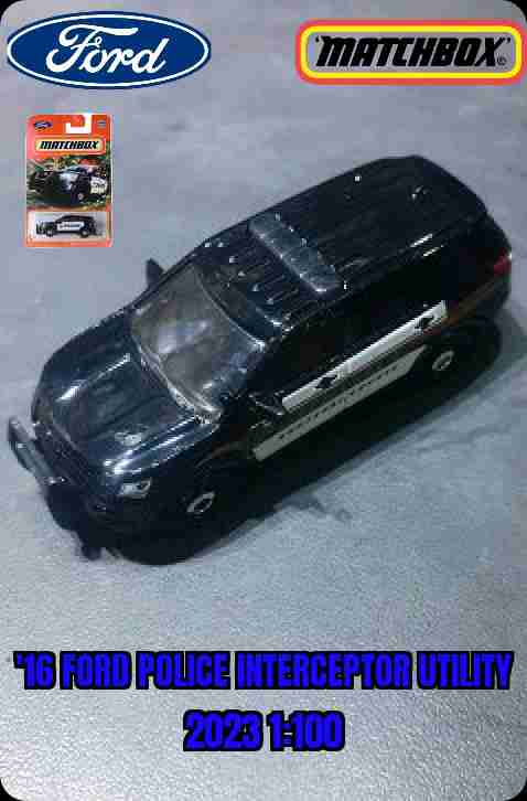 Matchbox Ford Interceptor Utility