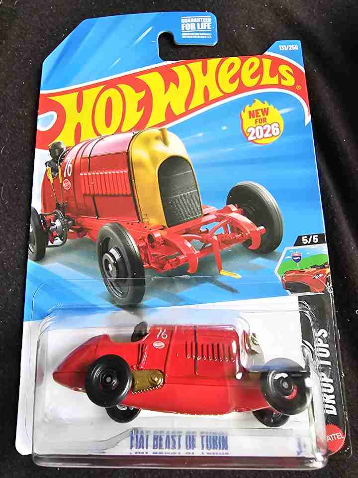 Hot Wheels Fiat Beast of Turin