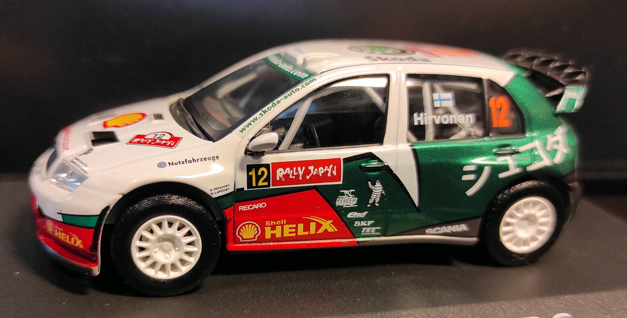 Abrex Škoda Fabia WRC EVO II