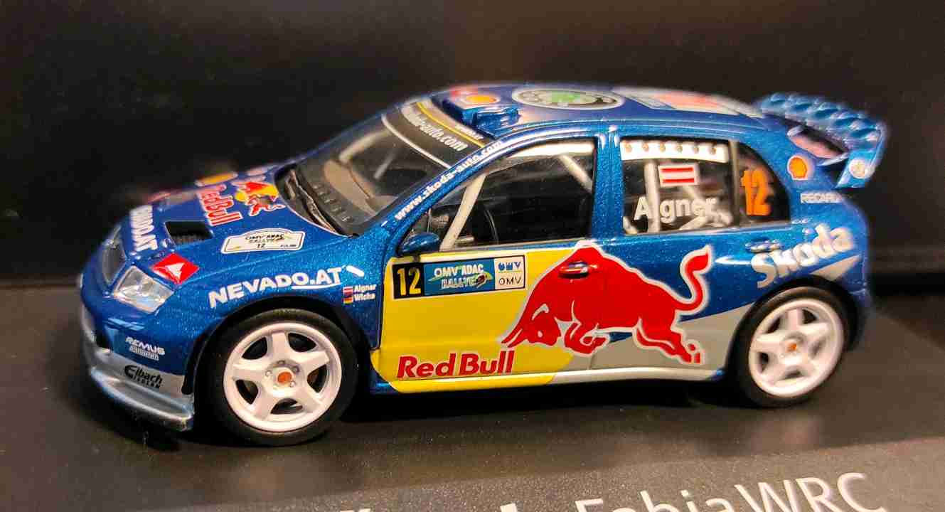 Abrex Škoda Fabia WRC EVO II
