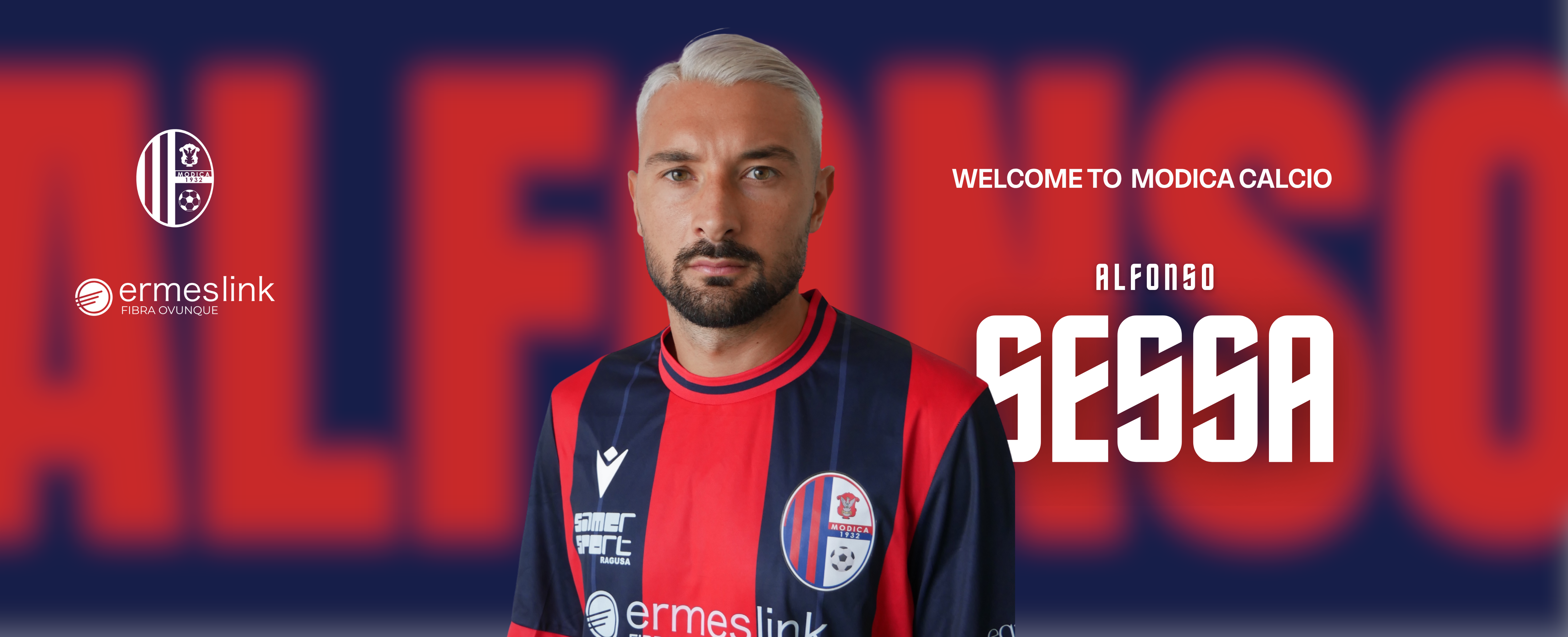 Nuova pedina importante per il centrocampo del modica calcio, ufficiale sessa in rossoblù