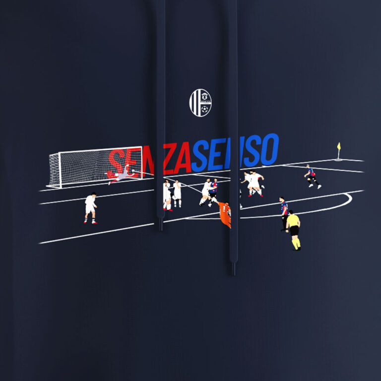 Felpa “Senza Senso” – Hoodie in Cotone Organico 2