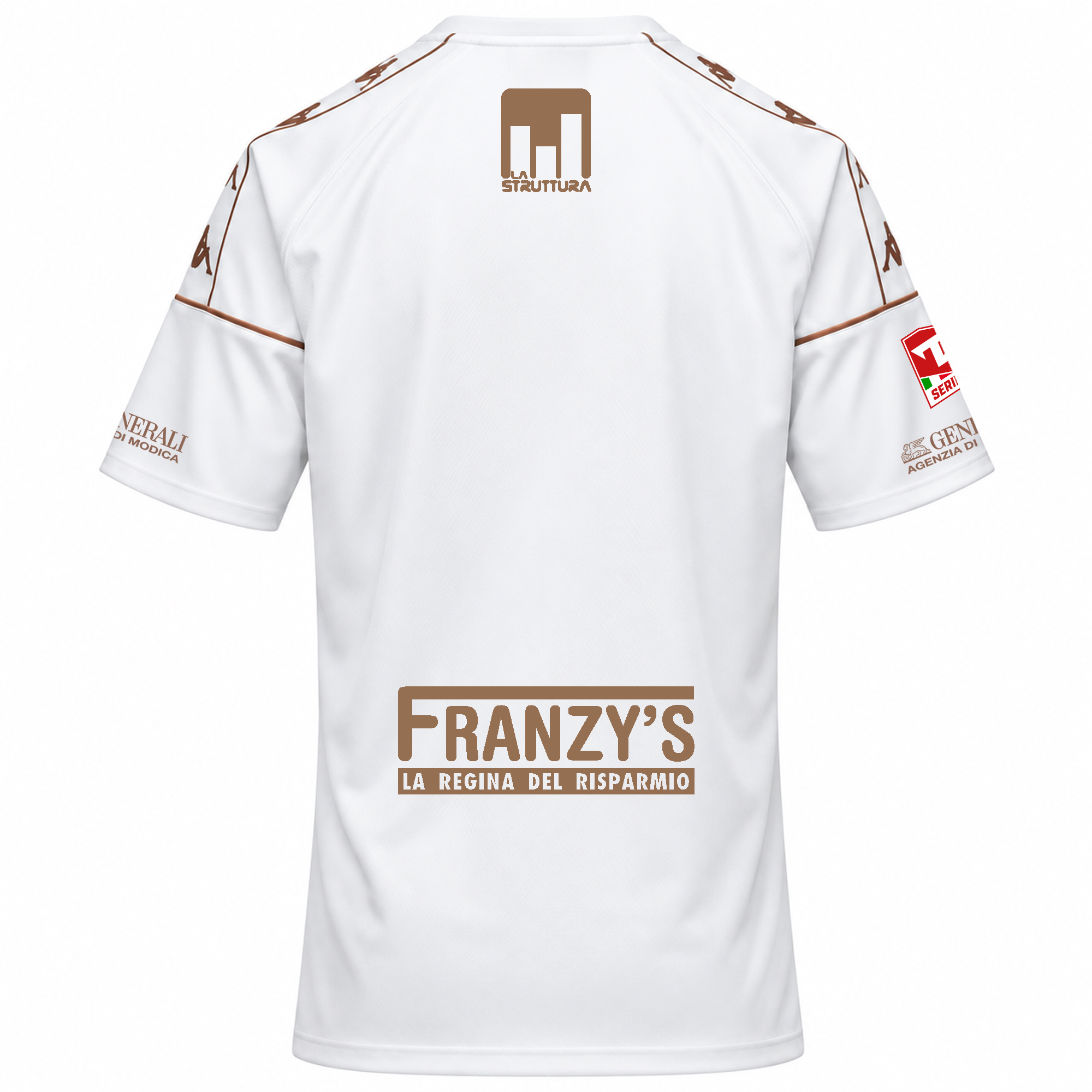 Maglia bianca Modica Calcio Kappa Mianto 2