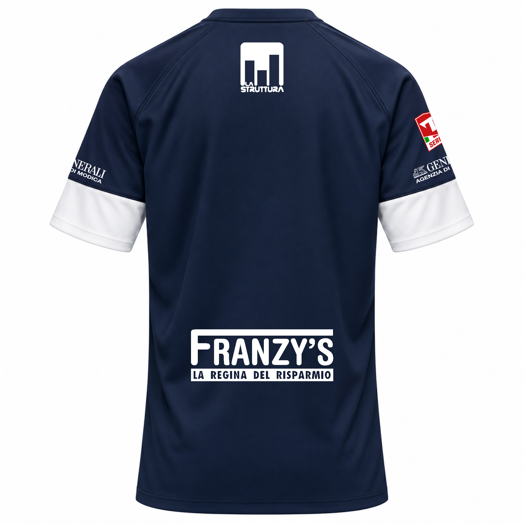 Maglia ufficiale Modica Calcio Kappa Dugo rossa e blu 2