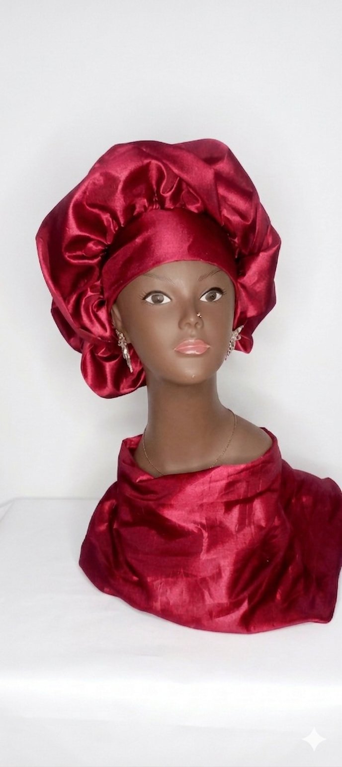 Foulards chouchou rouge