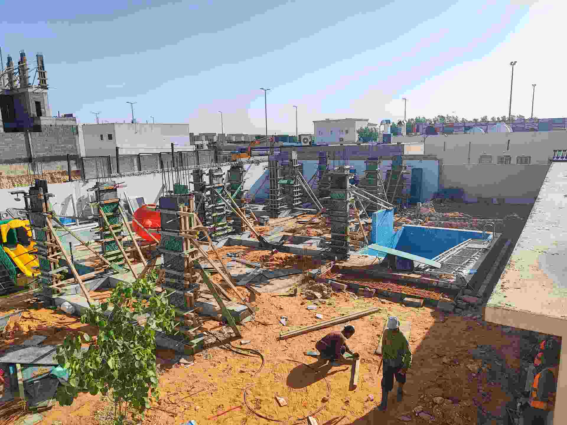 مشروع بناء استراحه حي النرجس
