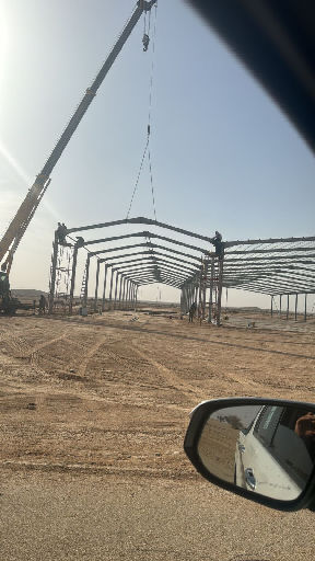 بناء مستودعات وتركيب الشبوك الزراعيه وتوريد النخيل