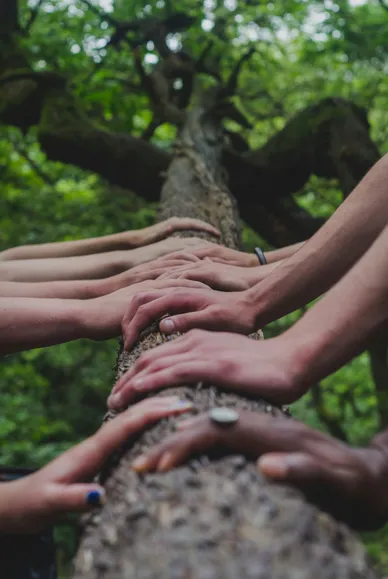 People connecting