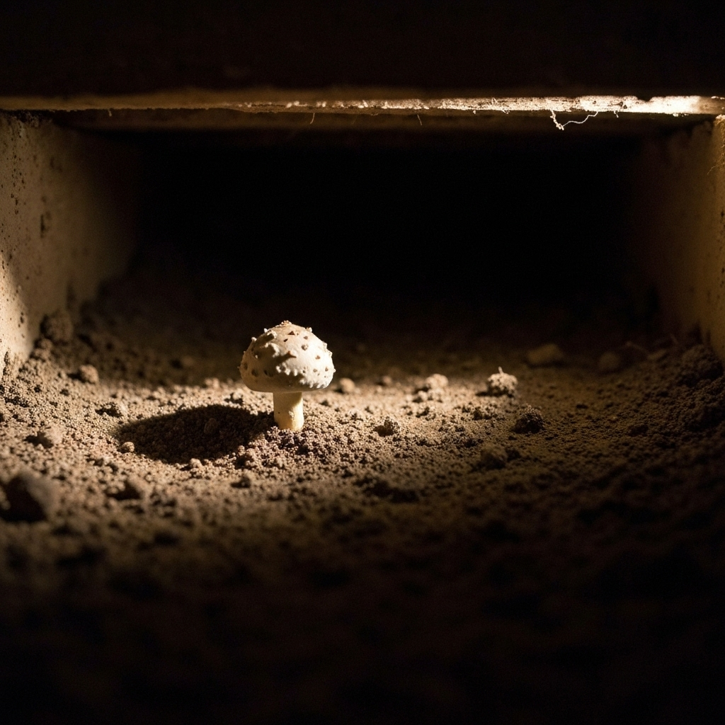 Mold in a crawlpsace