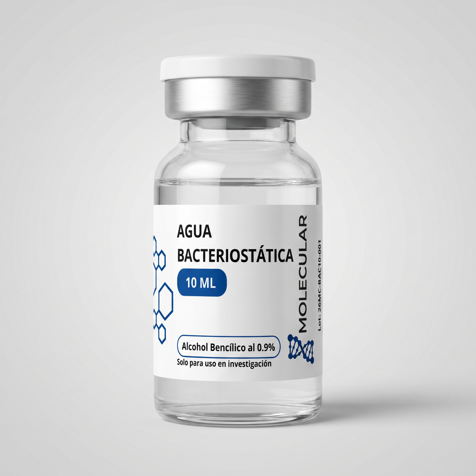 Agua bacteriostática
