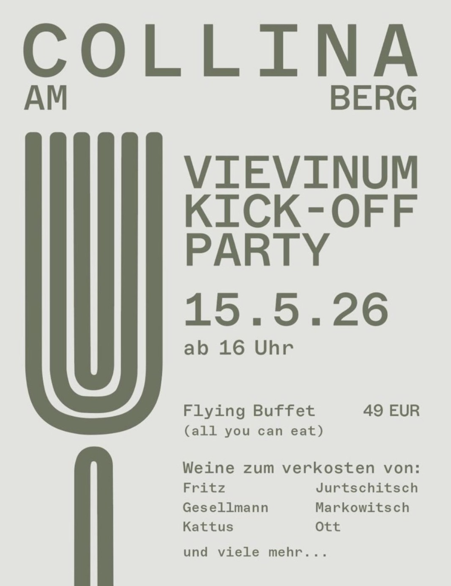 Collina am Berg: Kickoff Party zur VieVinum