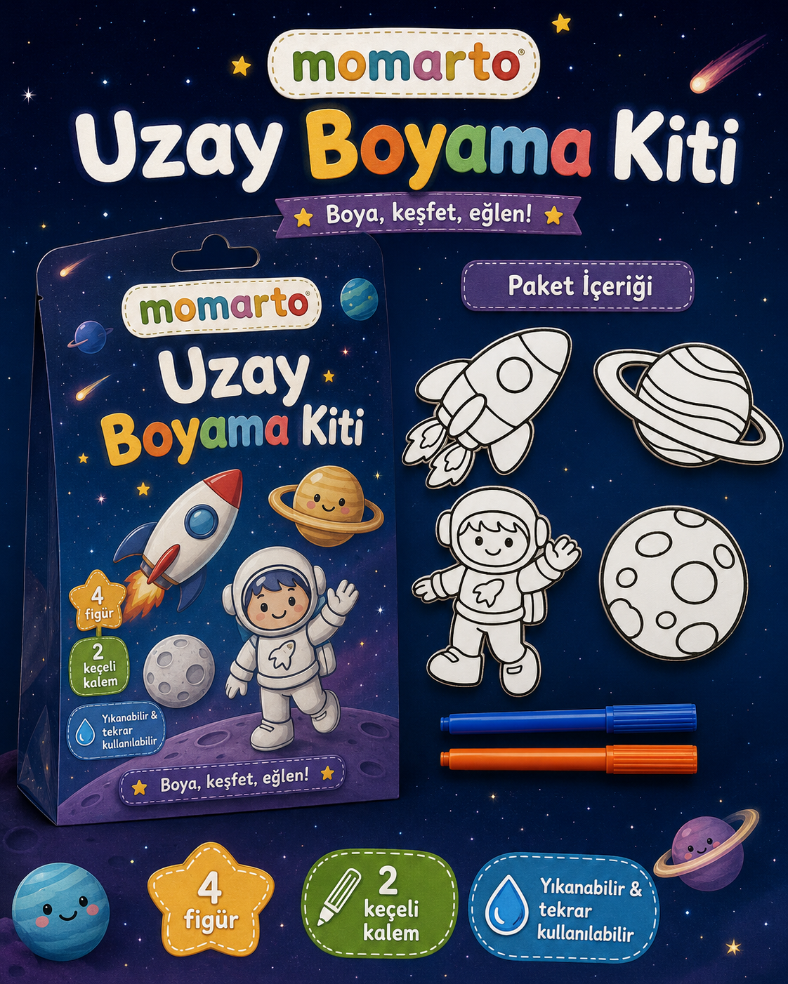 Uzay Boyama Kiti