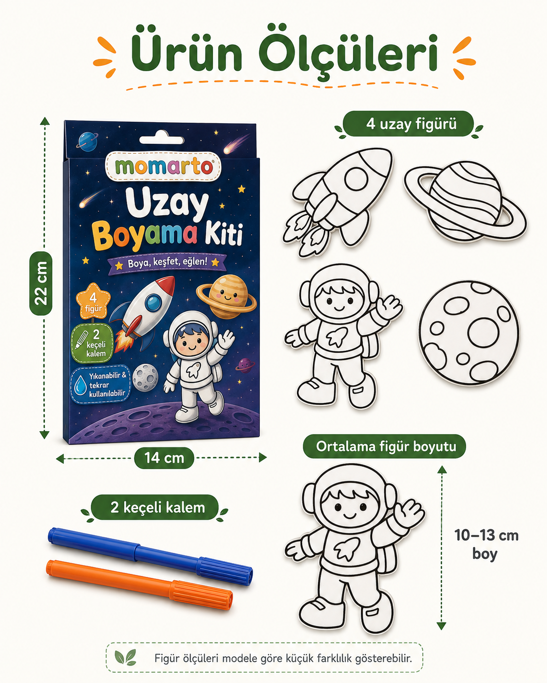 Uzay Boyama Kiti görsel 4