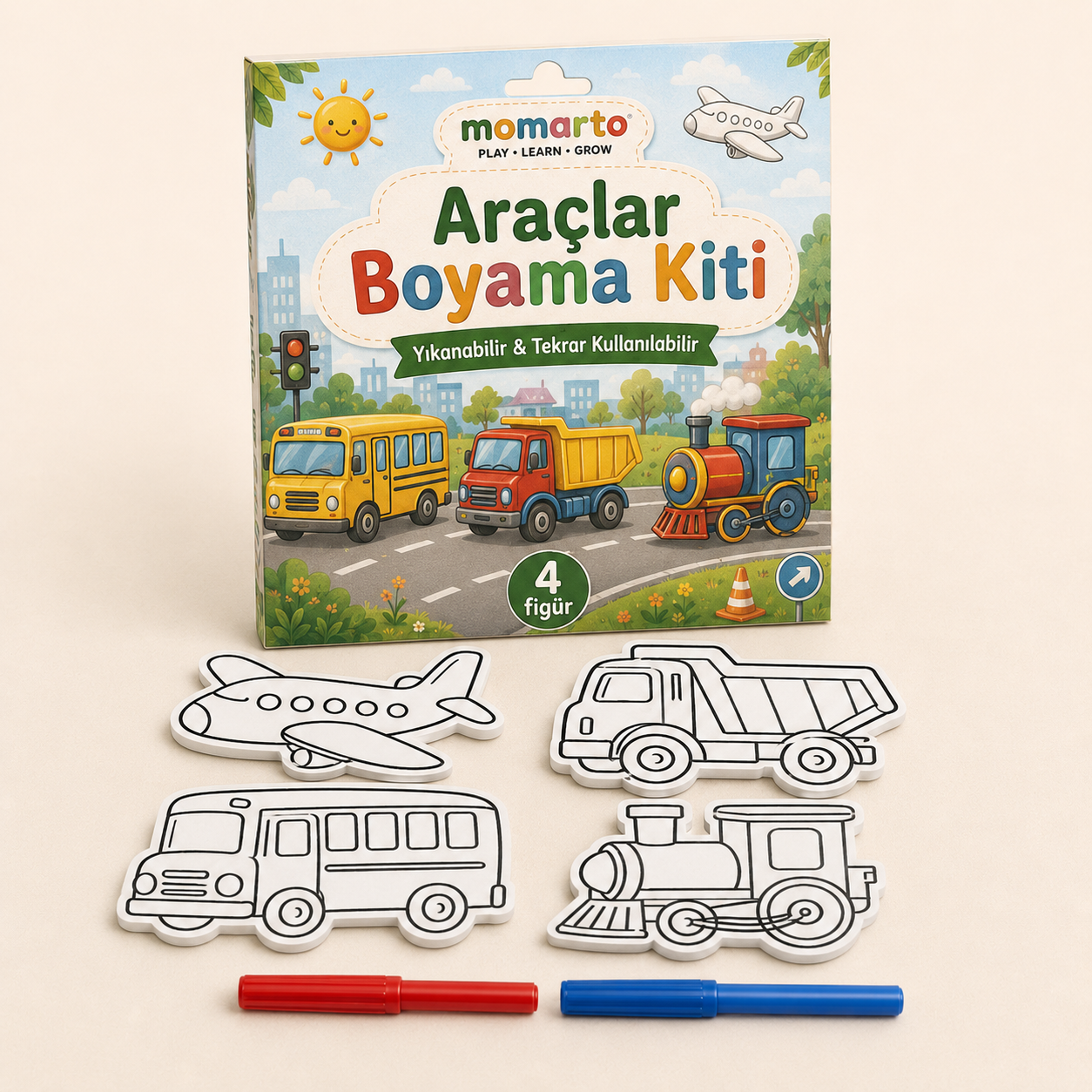 Araçlar Sihirli Boyama Kiti
