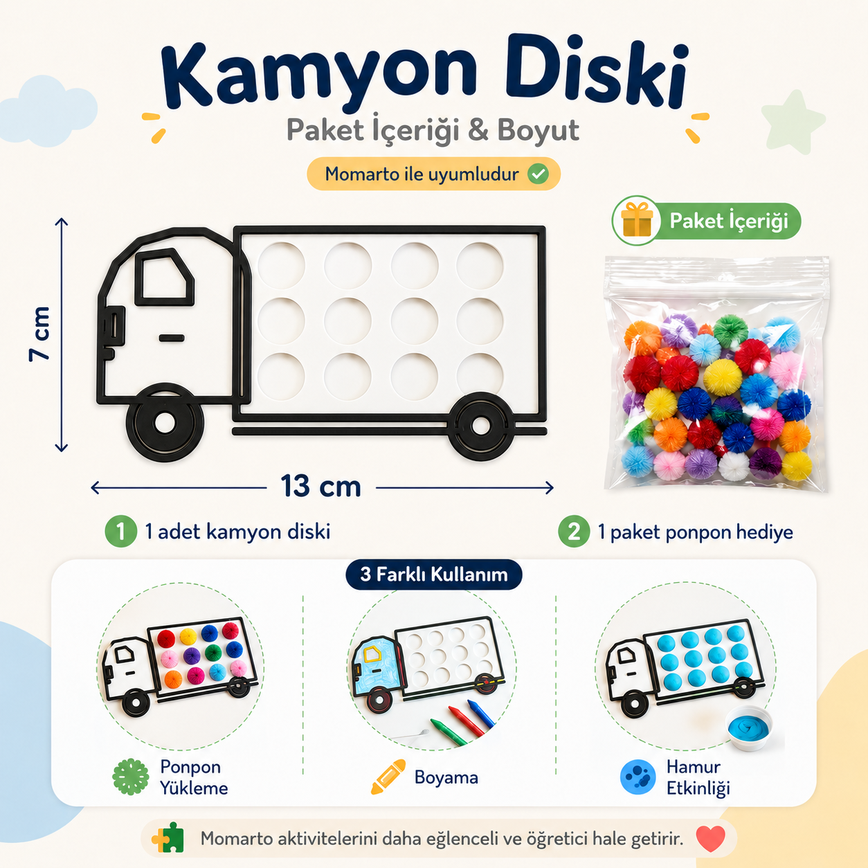 MARKİT Uyumlu Kamyonu Yükle Diski görsel 3