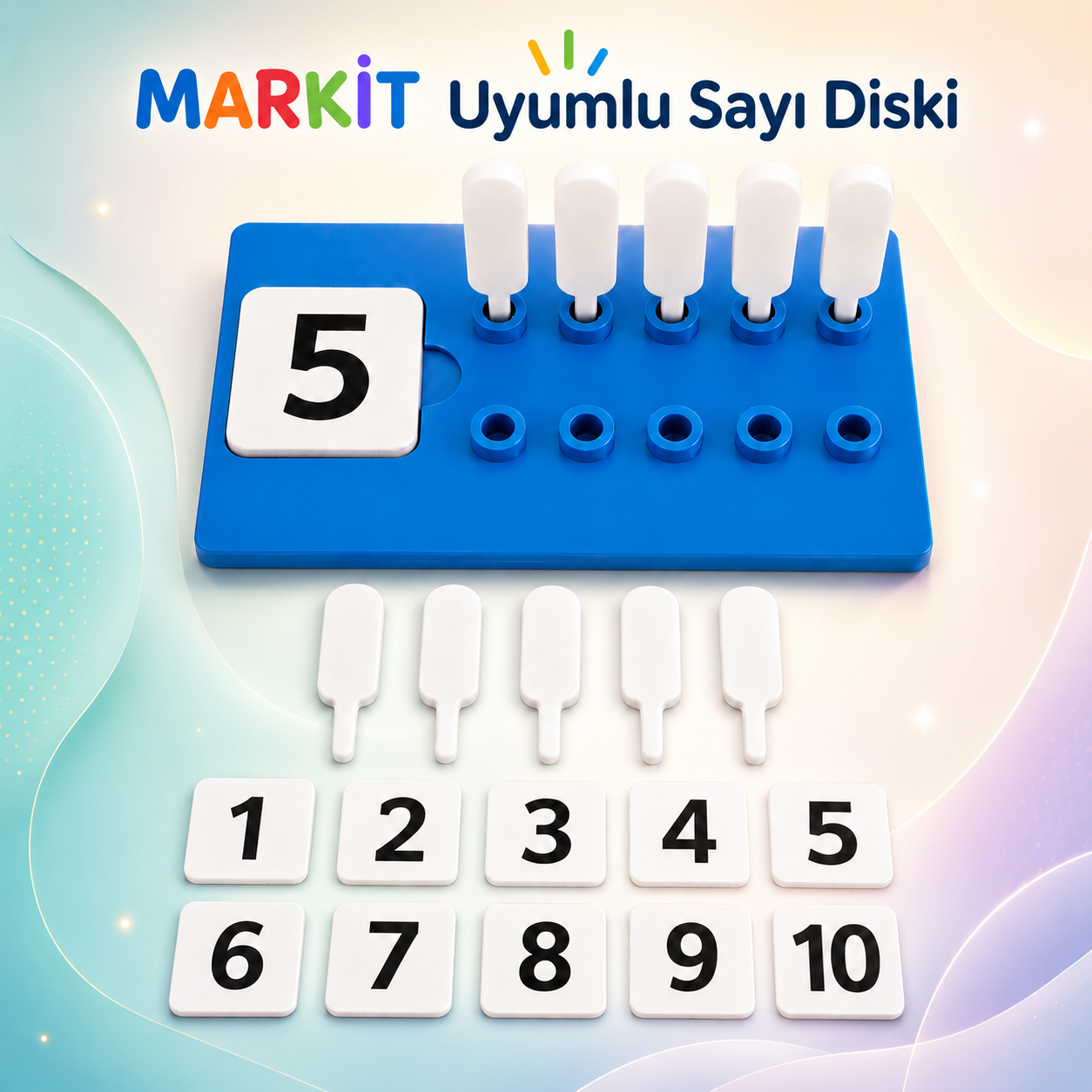 MARKİT Uyumlu Dondurmaları Sayalım Kiti