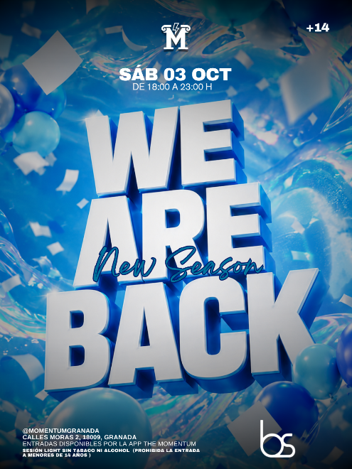 WE ARE BACK BACKSTAGE