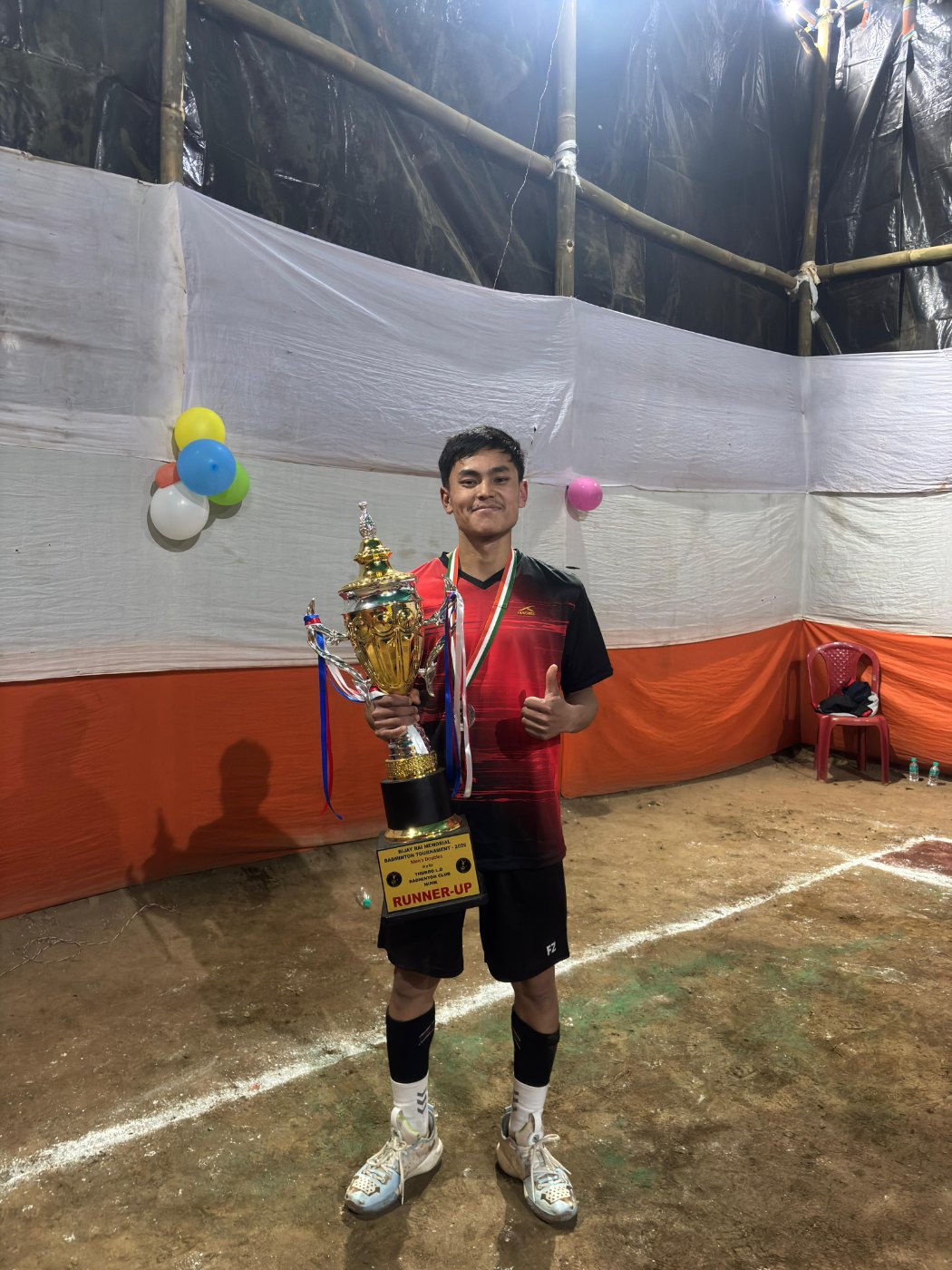 Lohrung A., badminton player