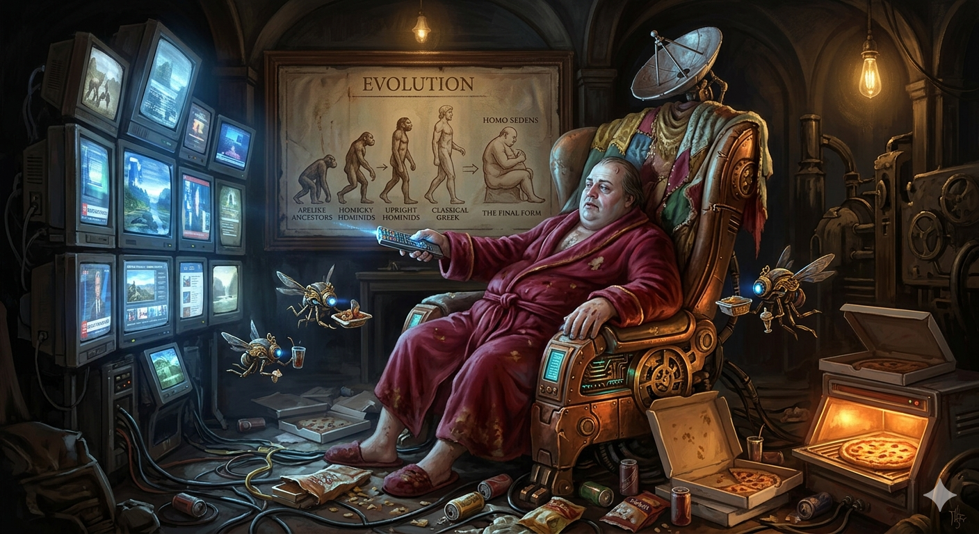 Die Evolution der horizontalen Fortbewegung: Couch-Potatoes united