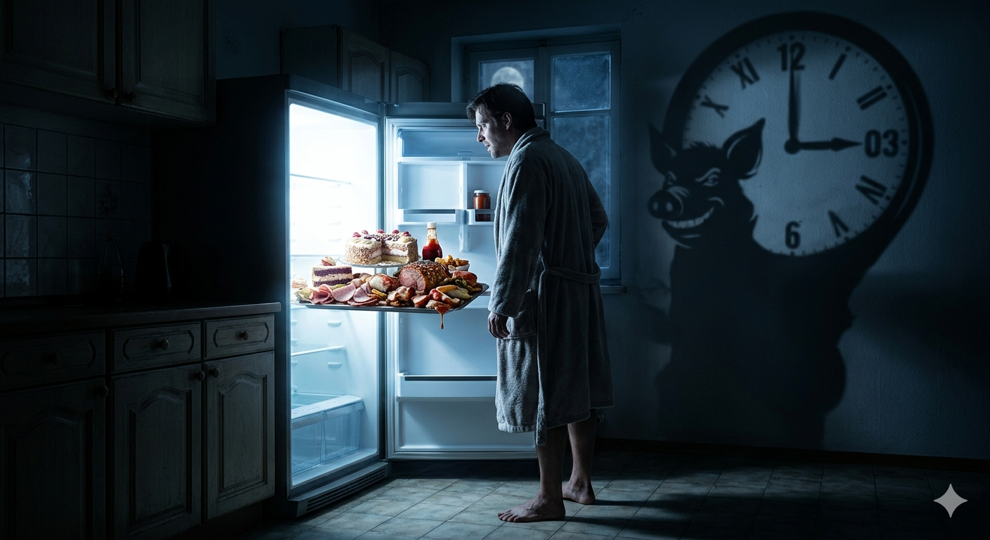 Die Mitternachts-Metamorphose: Warum dein Kühlschrank nachts heller strahlt als deine Zukunft