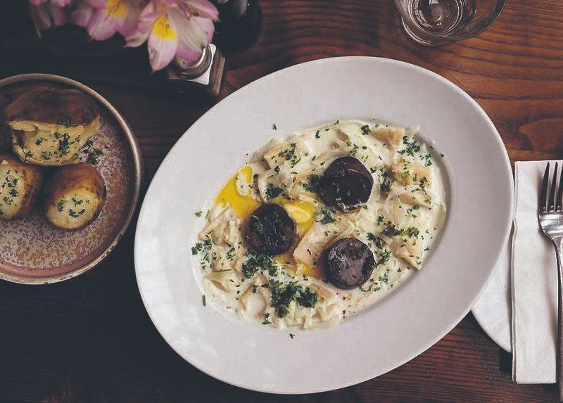 Rustic Cork kitchen scene, warm light, anticipation of scandalous Irish food secrets.