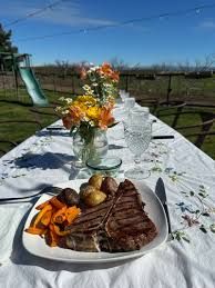 Golden coastal sunset reveals a hidden Kern County dish, inspiring culinary adventure.