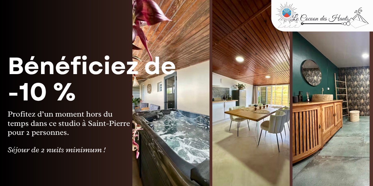 LOCATION SAISONNIÉRE - 10% DE REMISE