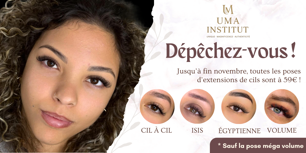 EXTENSIONS DE CILS À 59€