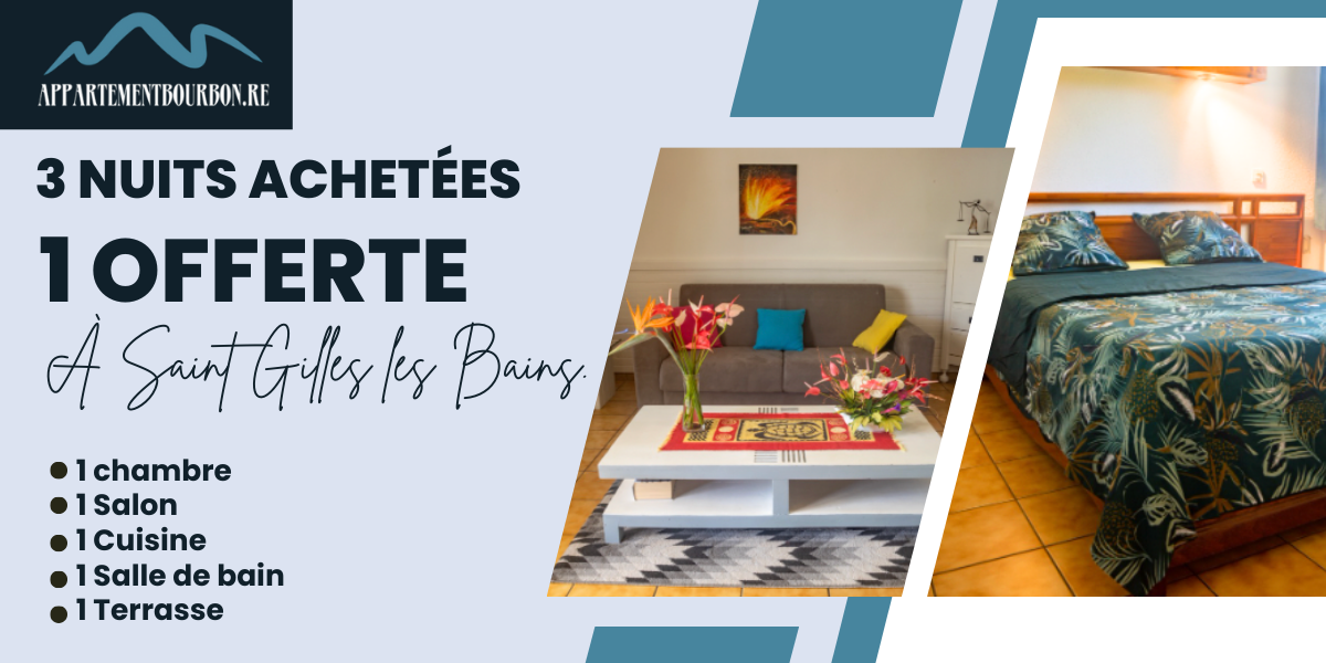 APPARTEMENT BOURBON - UNE NUIT OFFERTE