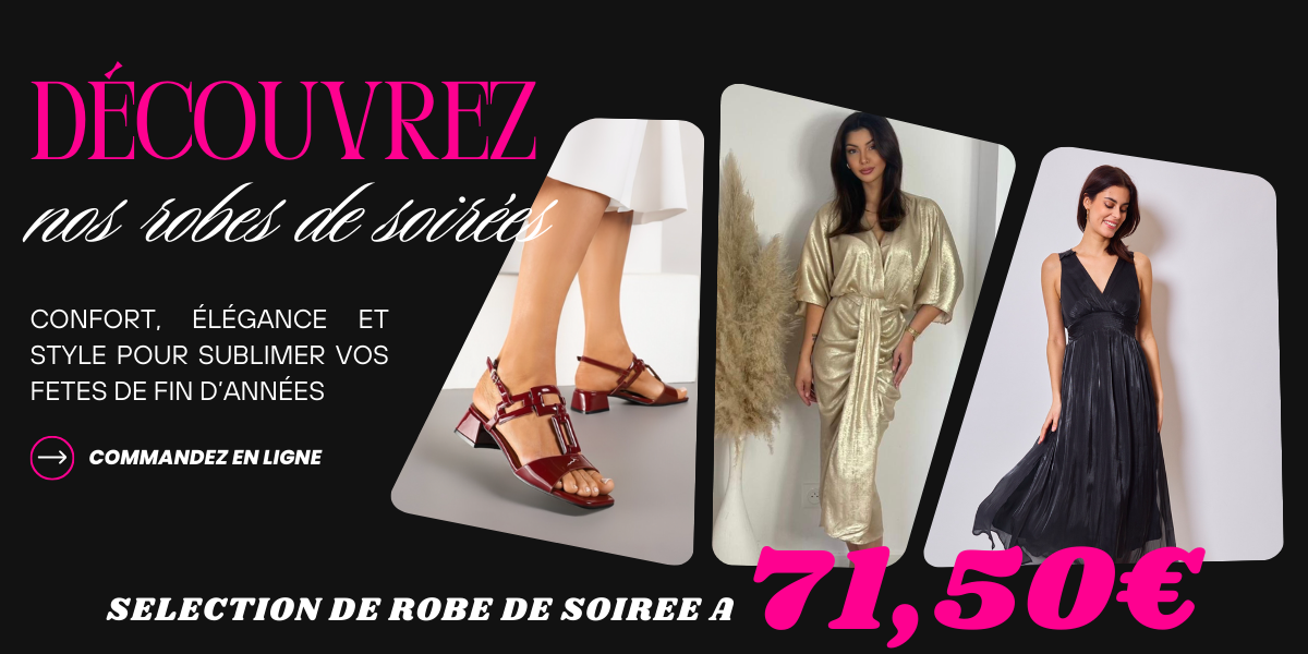 Robes de soirée élégantes dès 71,50€ – Commandez en ligne