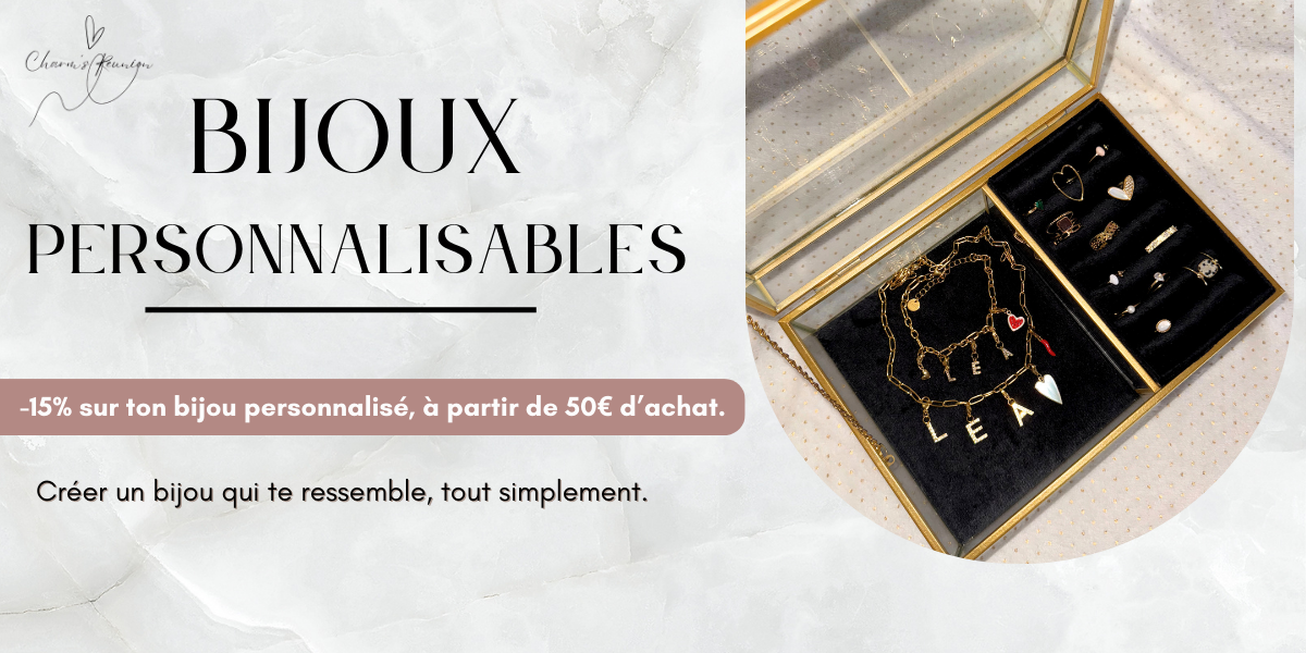 BIJOUX PERSONNALISABLES