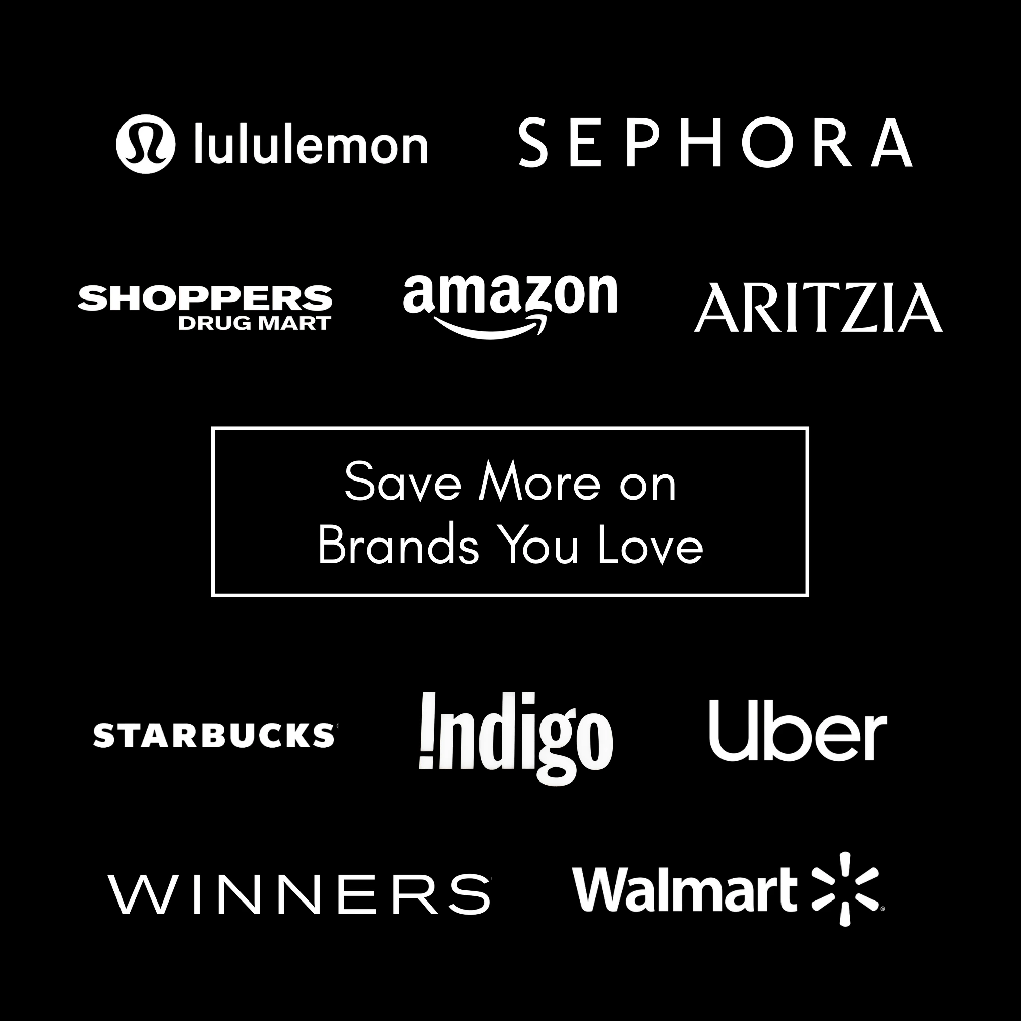 Brands you love including Lululemon, Sephora, and more