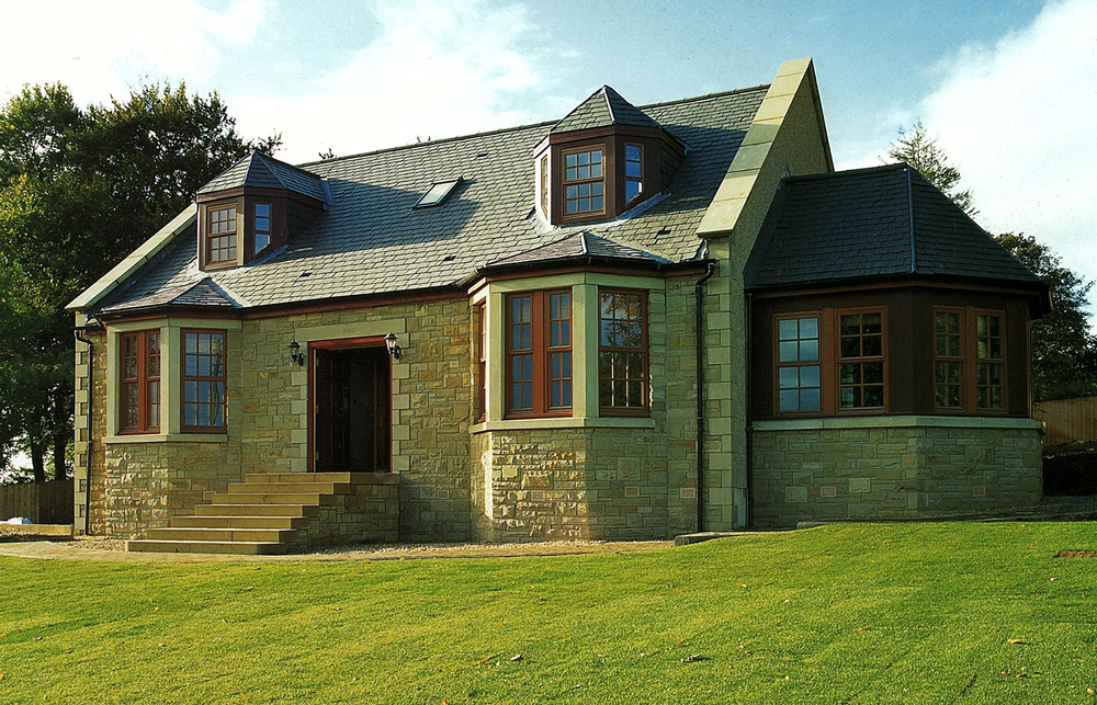Modern glazed extension built by Kinghorn Building Services