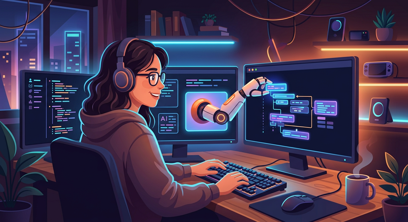 エンジニア不足を解消！日本語の指示だけで業務アプリを作るAI活用術