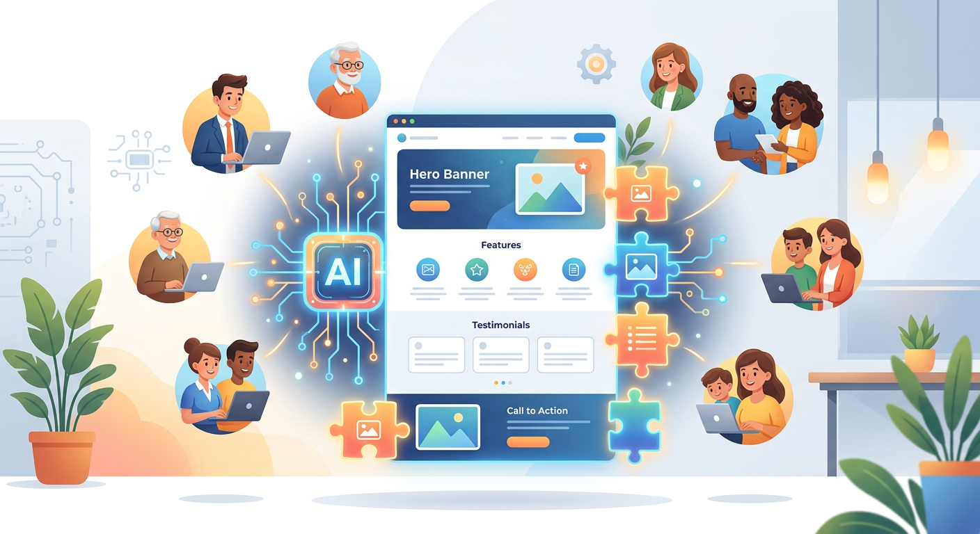 顧客ごとにLPが1秒で変化！リアルタイム生成AIがもたらす集客革命