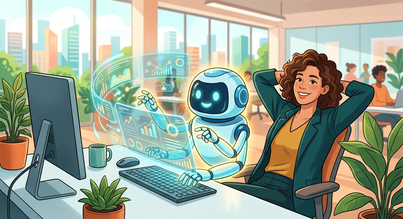 週休3日をAIで実現!政府が「AI活用による働き方改革」助成金を新設へ