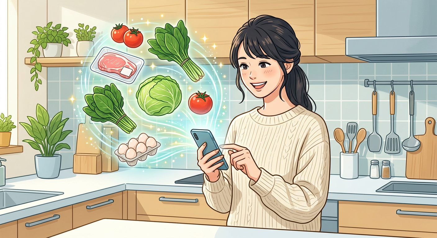 【保存版】献立から買い物まで!AIで毎日の食事準備を完全自動化する全手順