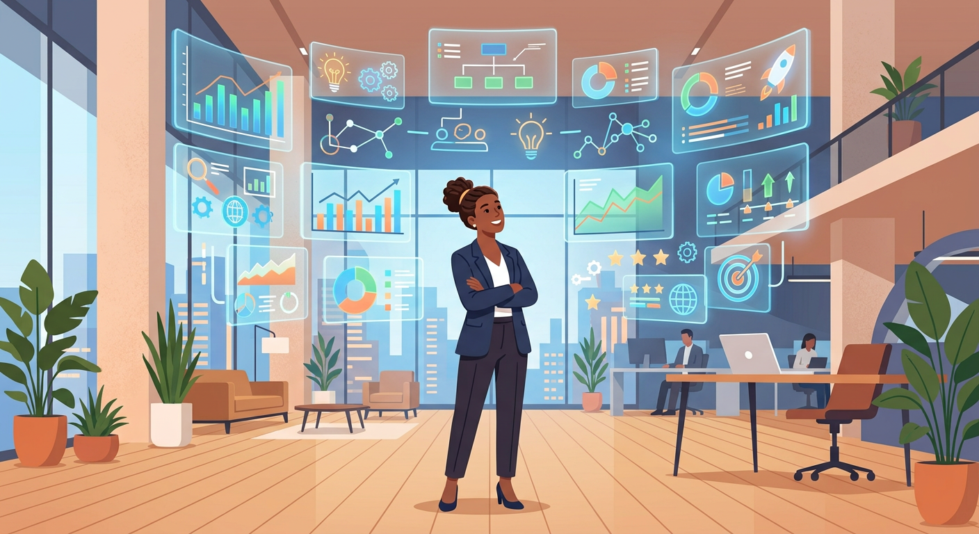 ChatGPTやGammaを活用した資料作成ツールの操作画面イメージ