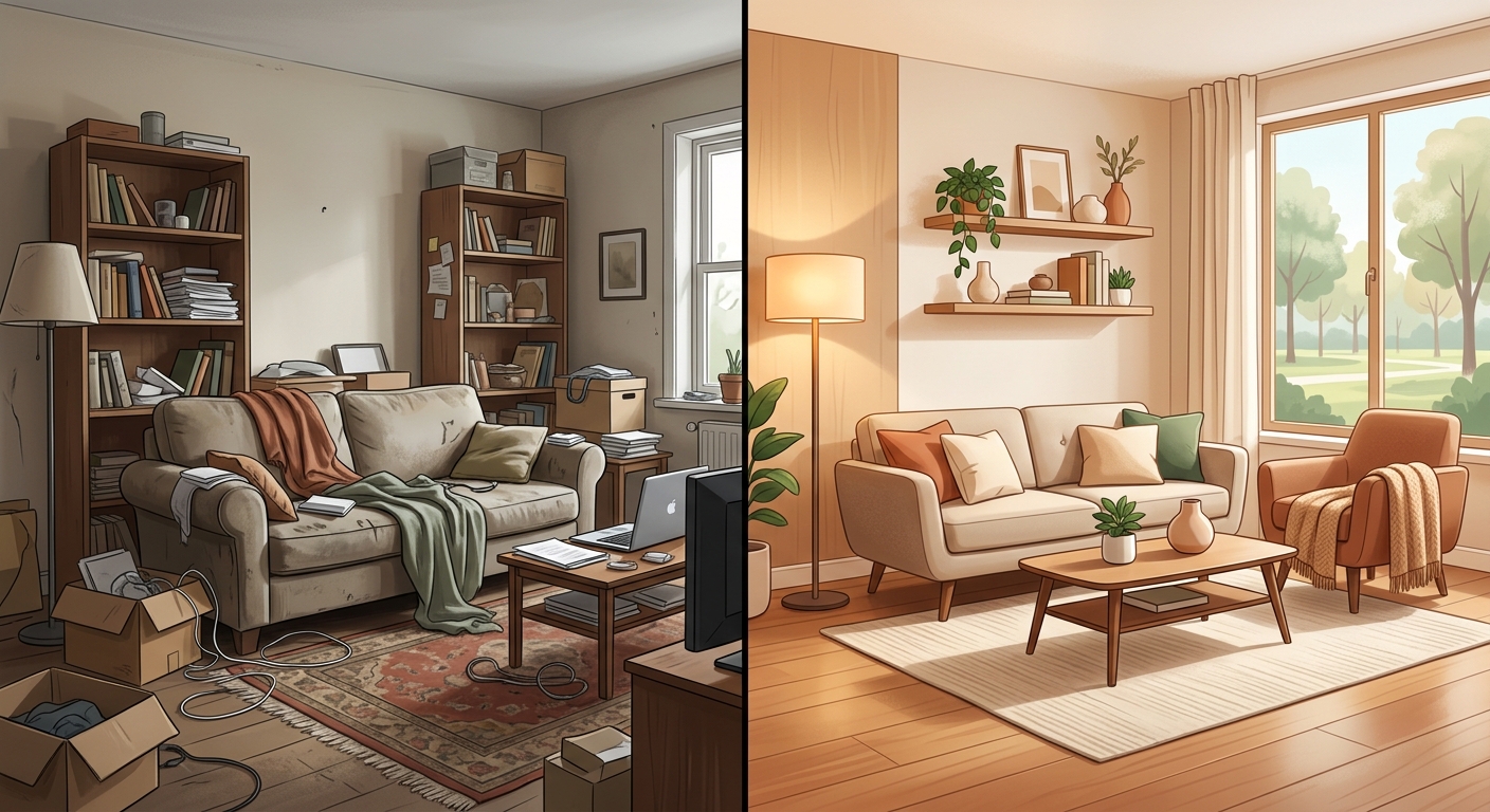 【スマホ撮影だけ】AIで部屋の模様替え！家具選びから配置まで丸投げする手順