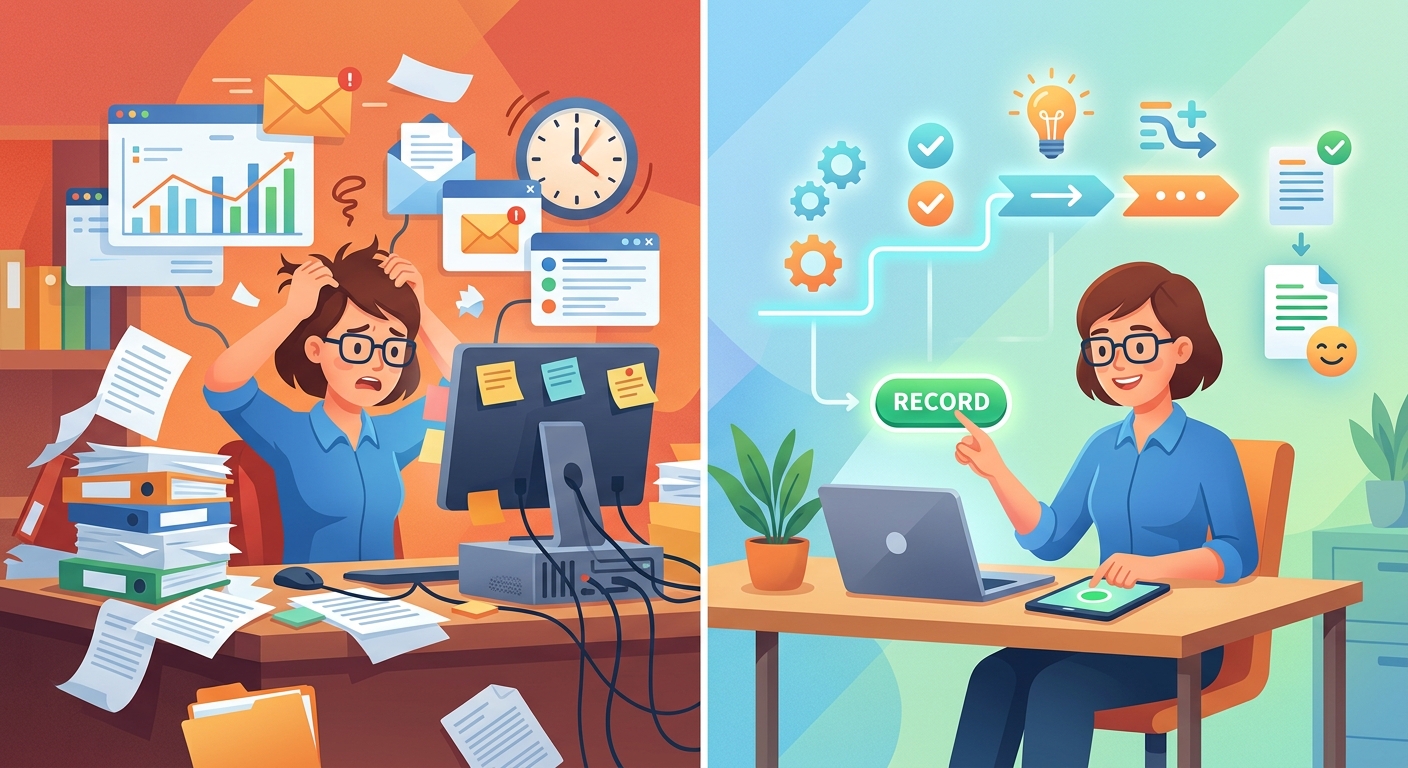 AIマニュアル自動作成ツールの仕組みと導入による作成時間の短縮効果