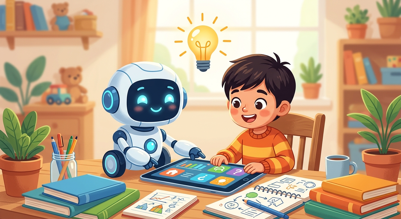 【親の負担ゼロ】AIを「怒らない家庭教師」にして子どもの学習をサポートする手順