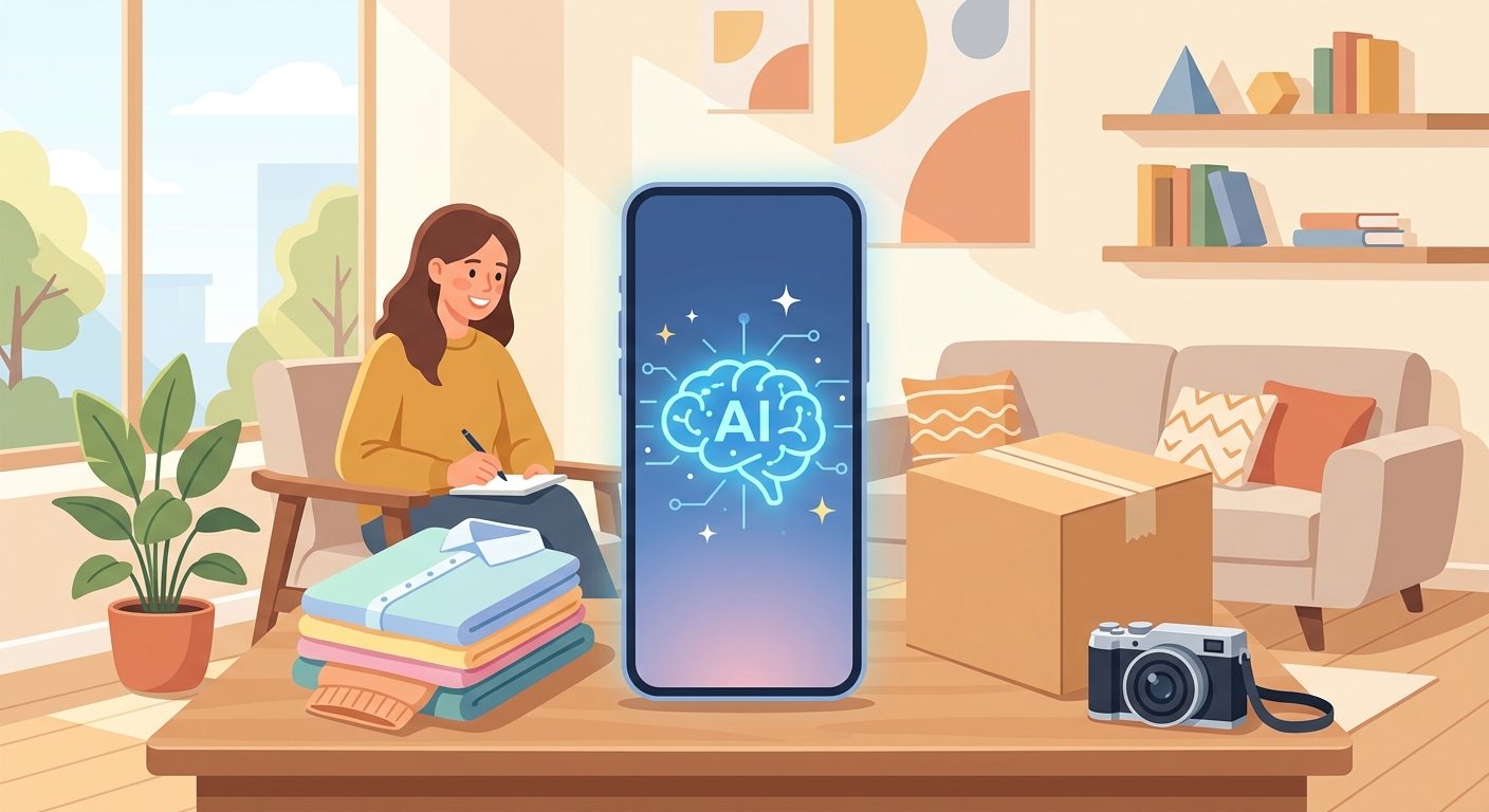 【写真1枚】フリマ出品をAIで自動化!ChatGPTで「売れる説明文」を一瞬で作るやり方