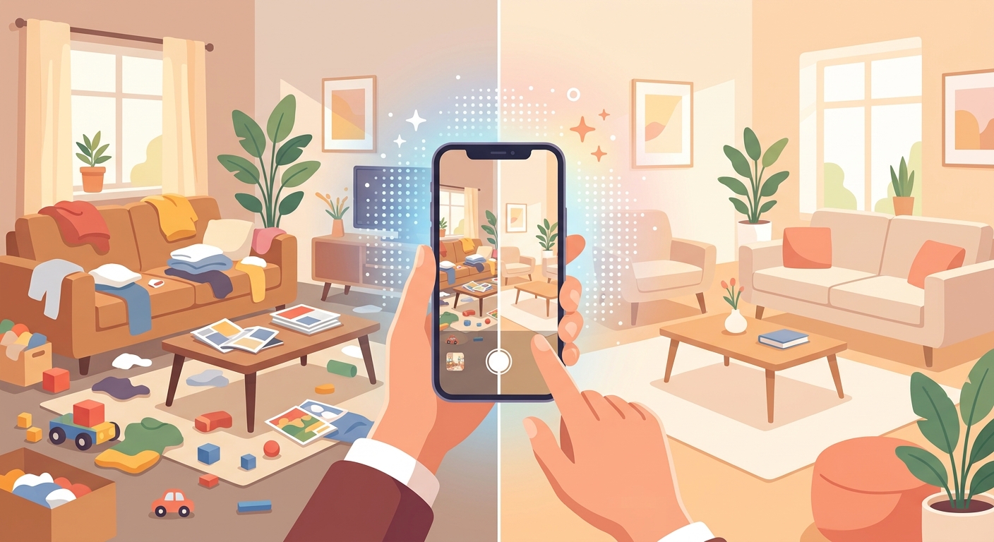 【写真1枚】部屋の片付けをAIで自動化!ChatGPTで断捨離の手順を一瞬で決めるやり方