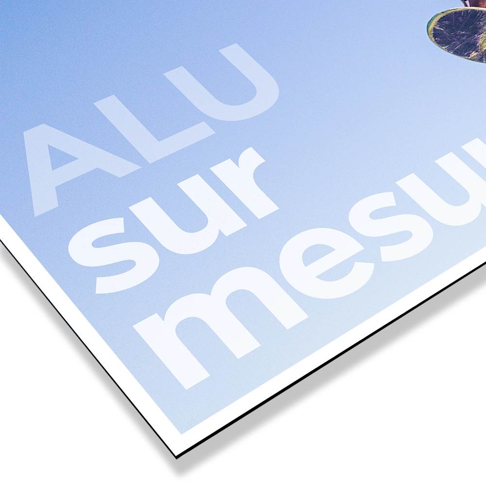 Impression Panneau Dibond  aluminium sur mesure