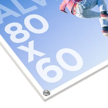 Impression sur Panneau Akylux alvéolaire 80x60 cm - impression panneau agence immobilière