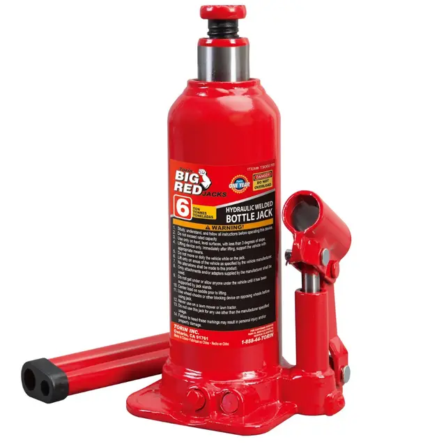 Gato Botella 6 Ton con Altura Regulable BIG RED - imagen principal